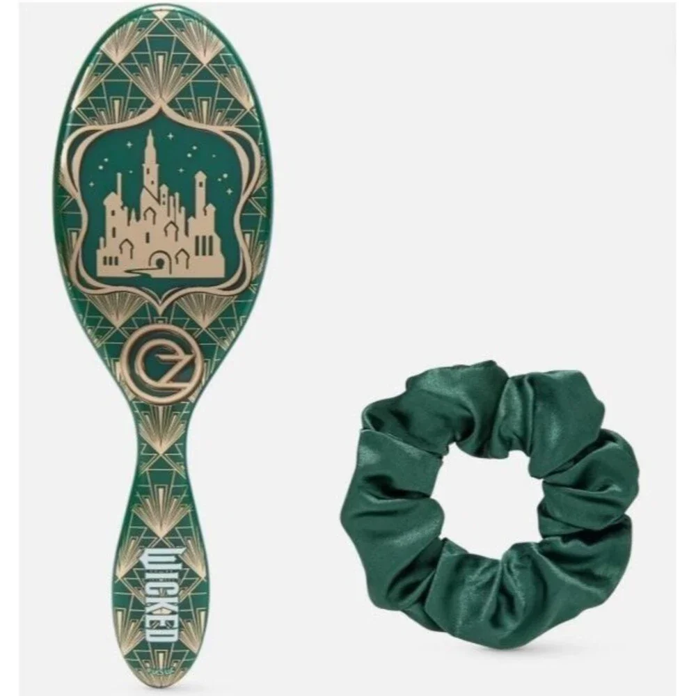 Wicked x Wet Brush 3 Brush Set Glinda Elphaba Emerald City NWT Witchycore